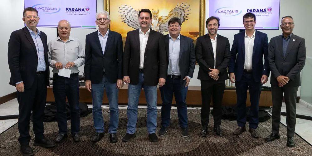 Representantes da empresa apresentaram ao governador Ratinho Junior os planos para o futuro, com base no apoio do Paraná Competitivo
