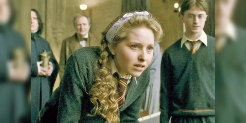 Jessie Cave viveu Lilá Brown em três filmes de Harry Potter