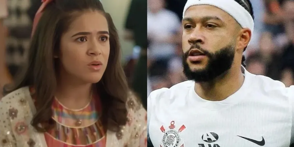Maisa Silva e Memphis Depay: atriz de Garota do Momento foi alvo de rumores sobre namoro falso