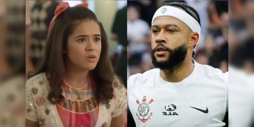 Maisa Silva e Memphis Depay: atriz de Garota do Momento foi alvo de rumores sobre namoro falso