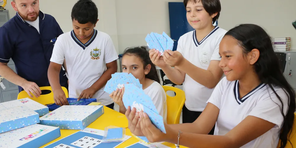 O material já começou a ser entregue