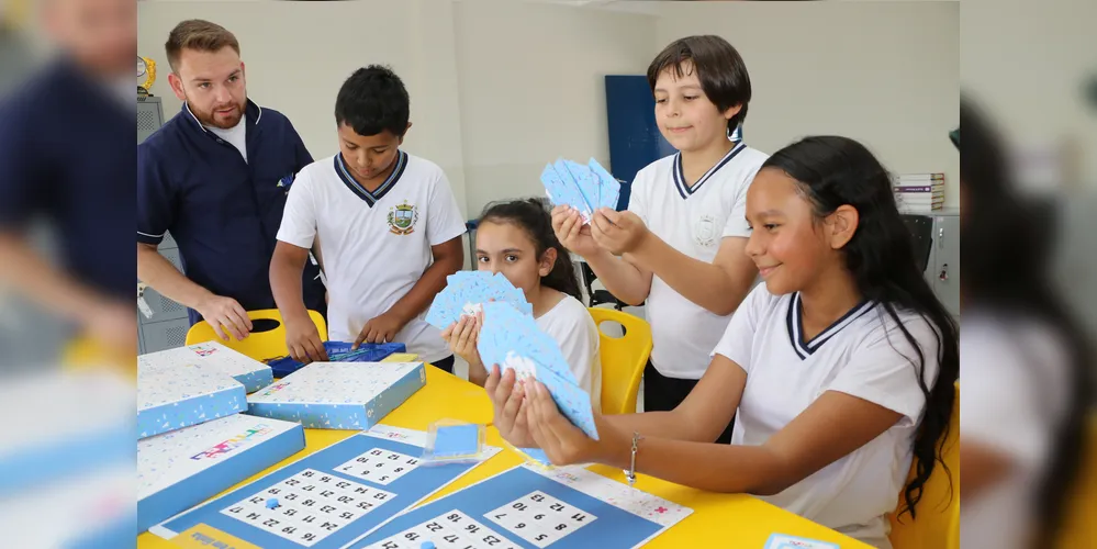 O material já começou a ser entregue