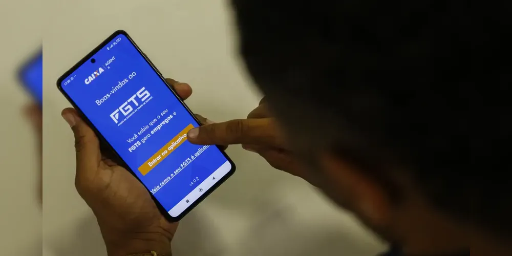 Os valores serão creditados na conta cadastrada no FGTS em duas etapas