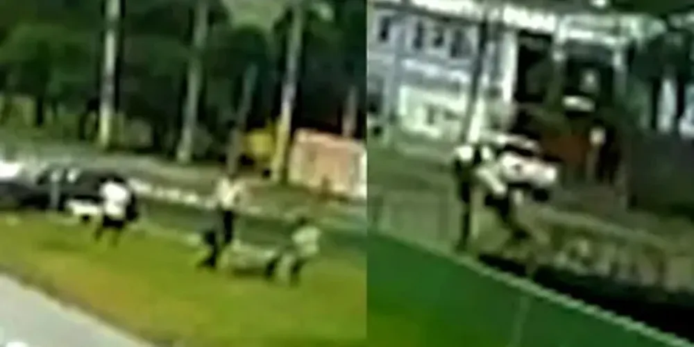 A situação aconteceu no bairro Parolin em Curitiba