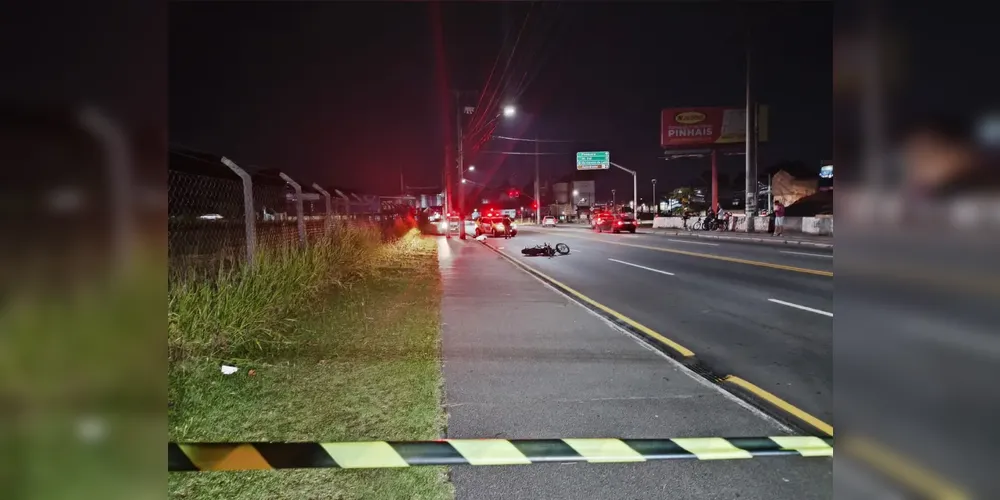 Não há informações sobre a identidade do motociclista