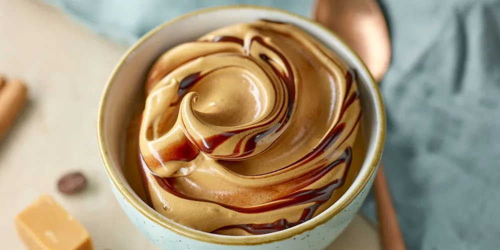 Imagem ilustrativa da imagem Mousse de doce de leite: receita cremosa leva somente 4 ingredientes