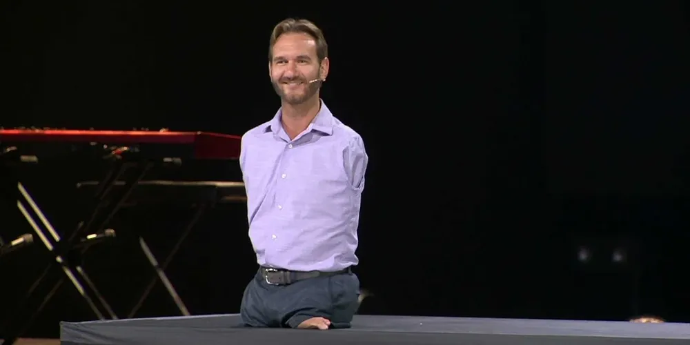 A entrada para a palestra de Nick Vujicic é gratuita e a expectativa é que o público ultrapasse 10 mil pessoas