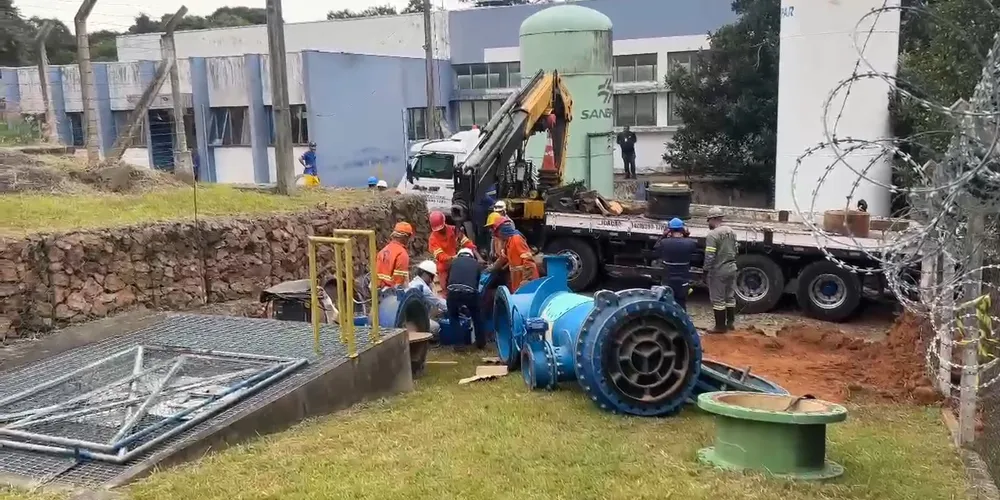 Obras iniciadas no final de semana