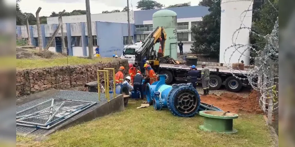 Obras iniciadas no final de semana