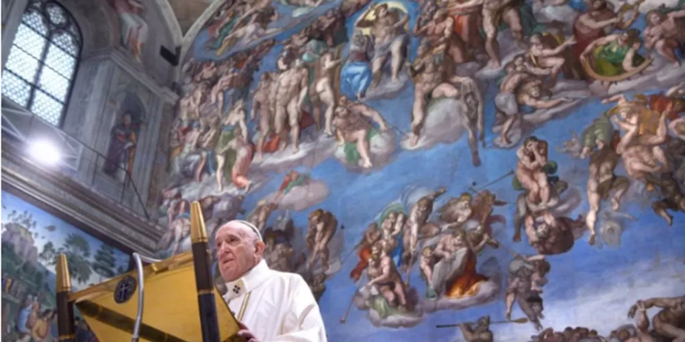 O papa Francisco está internado desde o último dia 14 de fevereiro no Hospital Gemelli, em Roma