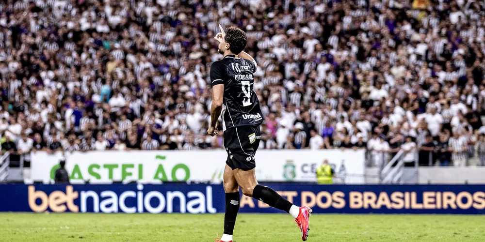 Pedro Raúl foi quem abriu o placar para o Vozão
