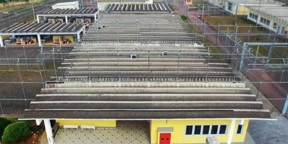 O homem foi apresentado ao sistema prisional