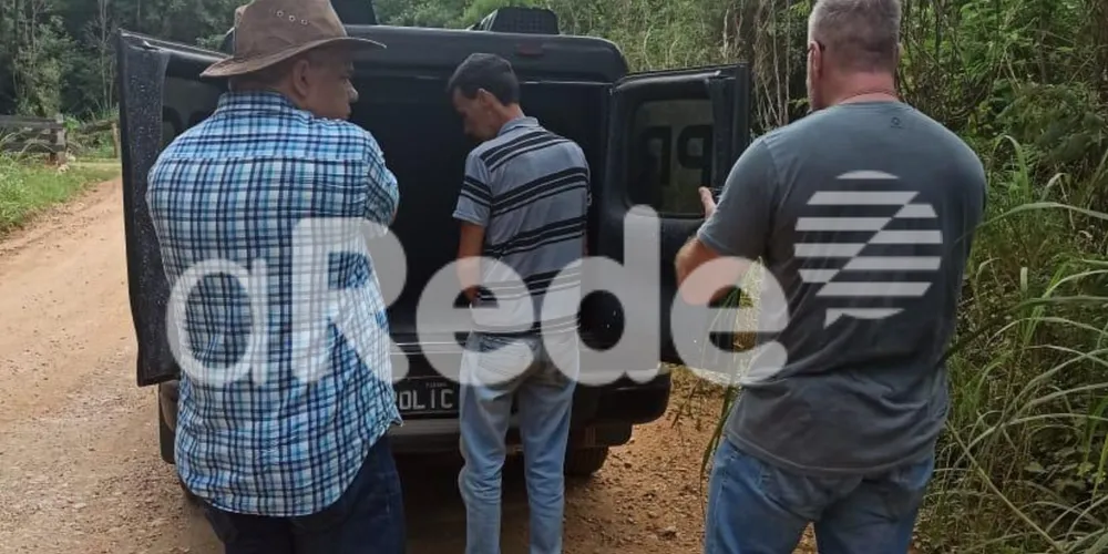 Prisão foi realizada na localidade de Abapan, em Castro