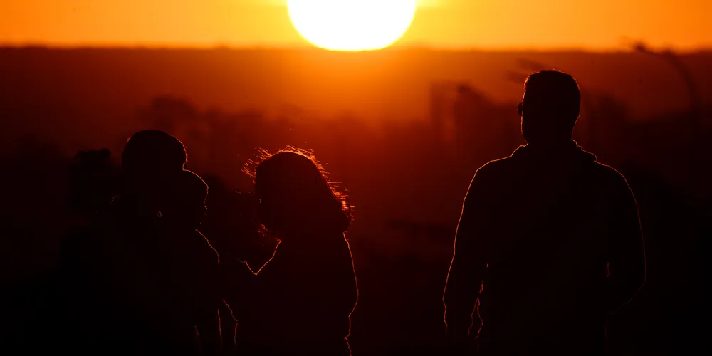 Sol ganha força no período da tarde