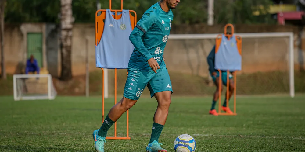 Jefferson em treinamento no Guarani