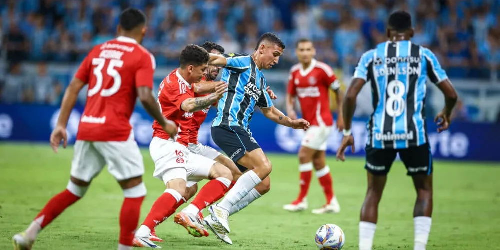 No último Gre-Nal, a partida terminou em 1 a 1