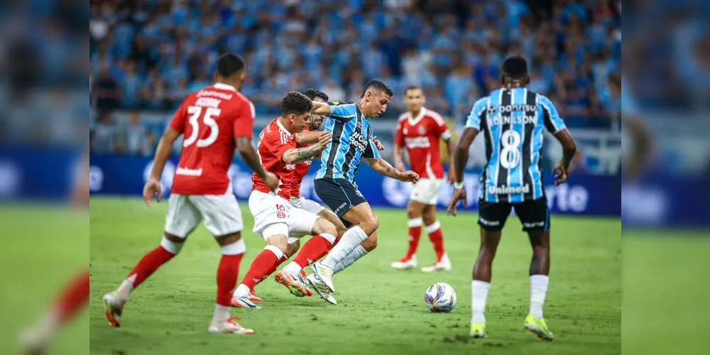 No último Gre-Nal, a partida terminou em 1 a 1