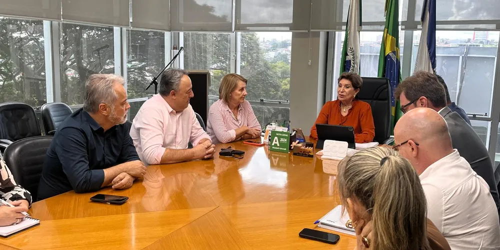 Afirmação foi feita durante reunião com a Administração Municipal de Ponta Grossa nesta quarta-feira (19).
