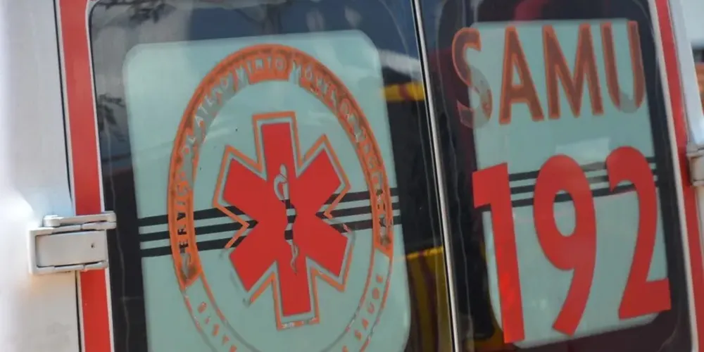 O Samu foi acionado e o paciente recebeu atendimento médico