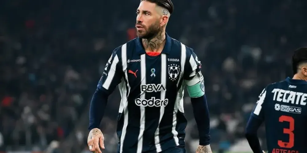 Sérgio Ramos chegou ao Monterrey em 2025. Seu último clube foi o Sevilla