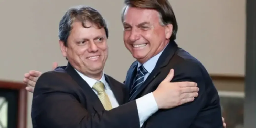 Tarcísio de Freitas saiu em defesa de Jair Bolsonaro
