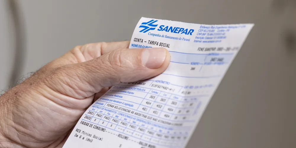 População de Ponta Grossa terá conta de água mais barata somente por conta do racionamento feito pela Sanepar na cidade