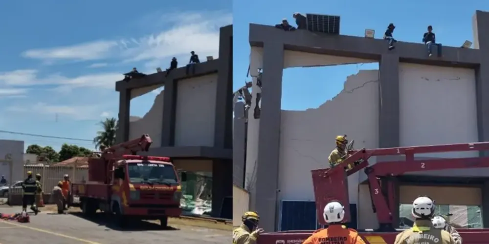 Uma pessoa foi socorrida para o Hospital de Urgências de Goiás
