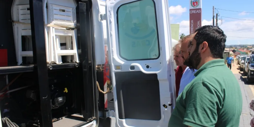 As operações do Cras Móvel de Reserva iniciaram em abril de 2024