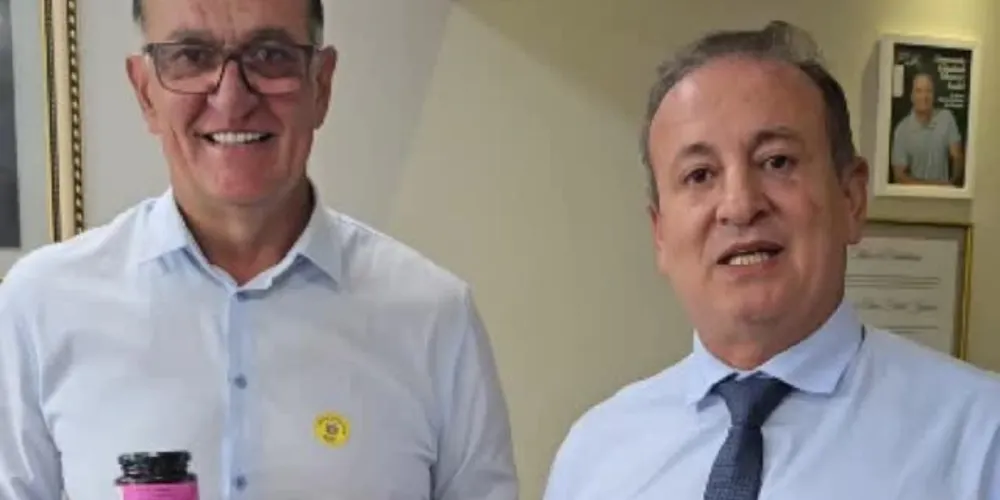 Rildo Leonardi e Moacyr Fadel estiveram reunidos nesta terça-feira (11).