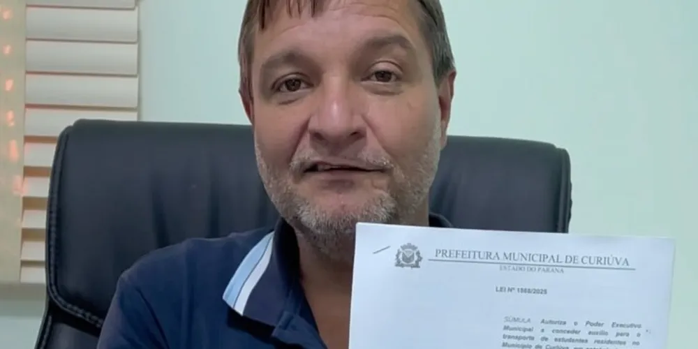 Christiano Borges (PSD) sancionou a Lei Municipal nº 1570/2025