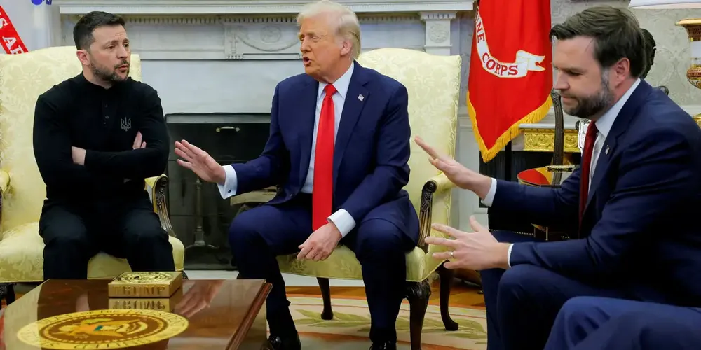 O presidente ucraniano, Volodymyr Zelensky,  destacou que considera essencial o apoio de Trump, já que ele expressou o desejo de encerrar o conflito