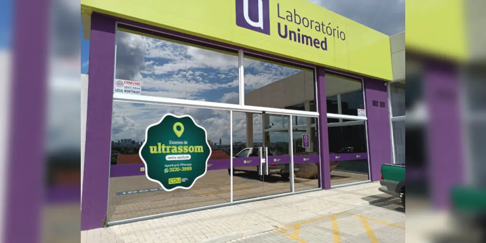 Laboratório Unimed, localizado  na Rua Engenheiro Carlos Alberto Haddad, 65