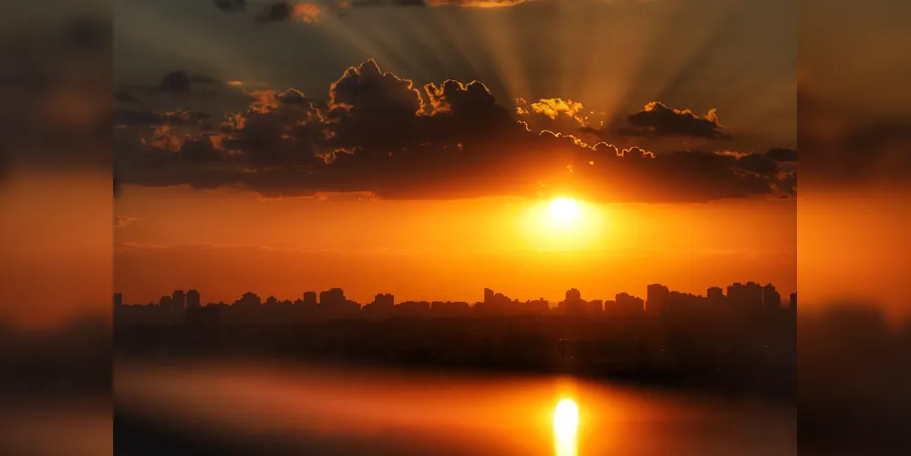 O  Norte e Oeste, promete temperaturas máximas na faixa dos 35°C