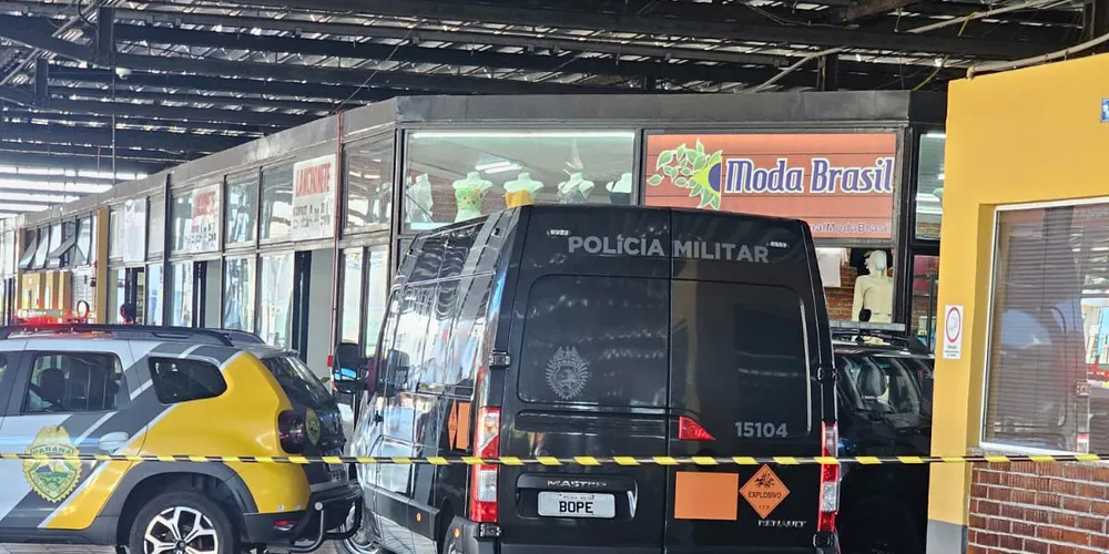 O material foi neutralizado de forma segura, sem riscos à integridade dos policiais ou dos usuários do terminal