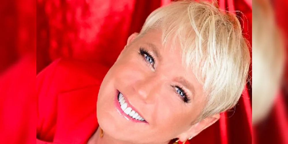 Xuxa Meneghel em foto divulgada nas suas redes sociais