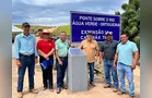 Prefeitura de Ortigueira entrega nova ponte em comunidade rural