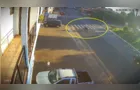 Motociclista tem mal súbito e acerta muro de imóvel em PG; assista ao vídeo