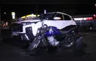 Motociclista fica inconsciente após acidente em PG