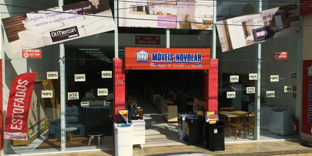 Loja fica na Praça Barão do Rio Branco, na região central