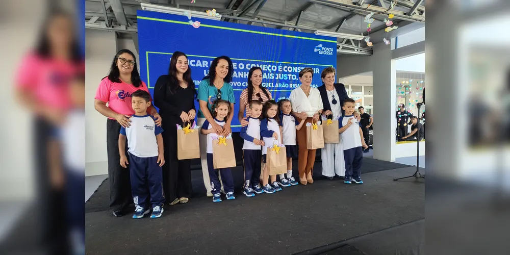 Com 170 alunos, Prefeitura inaugura CMEI na Vila Isabel