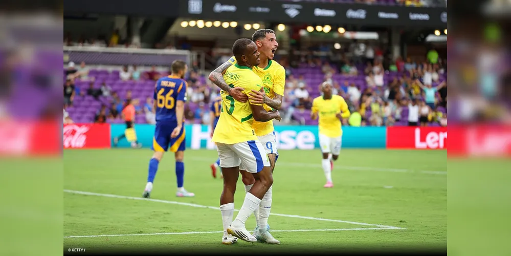 Iqraam Rayners marcou o gol dos sul-africanos em Orlando