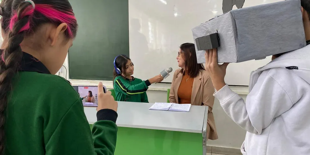 Reportagem em sala despertou grande interesse; confira