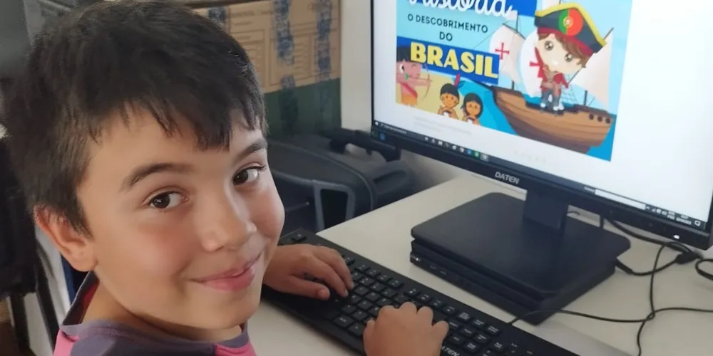 Tecnologia foi grande auxiliar em sala de aula