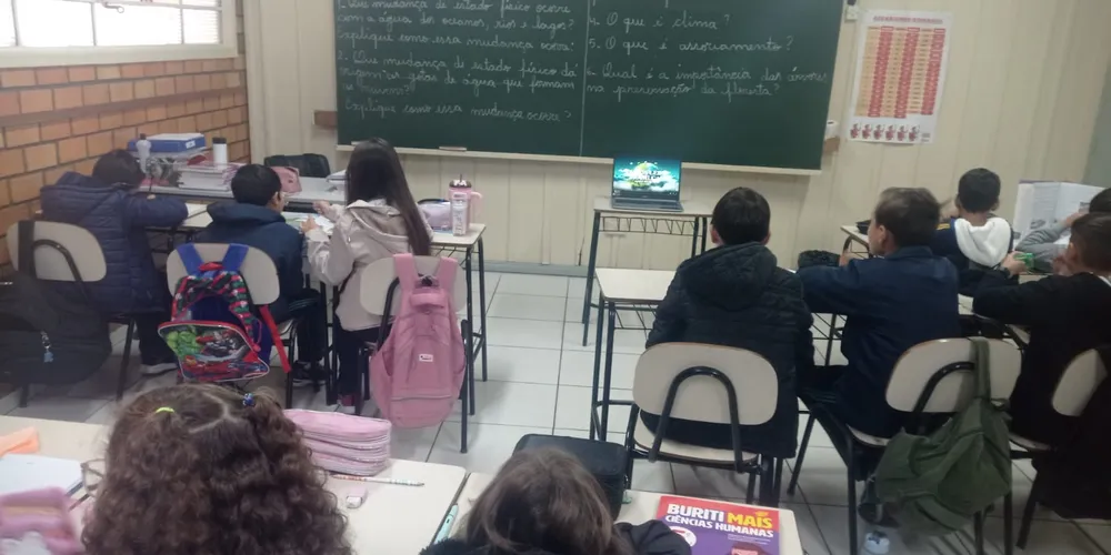 Educandos puderam imergir em questões sustentáveis