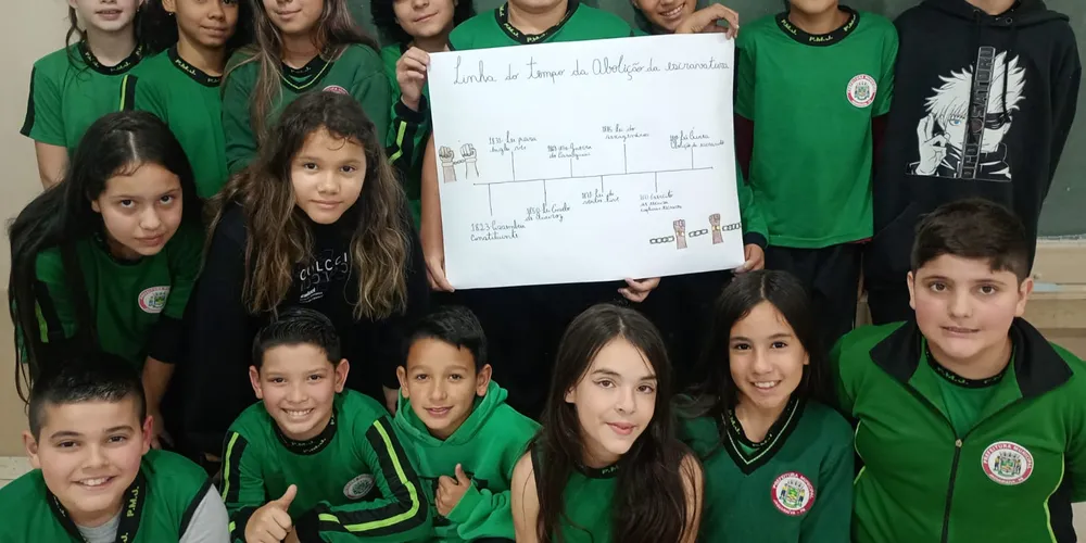 Educandos puderam compreender importante marco histórico do Brasil