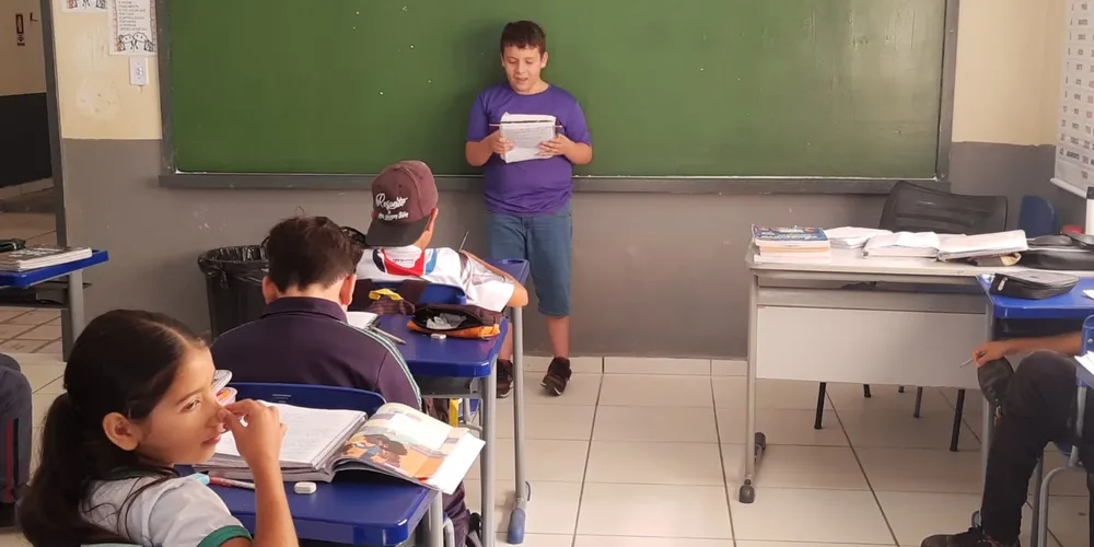 Estudantes podem compartilhar experiências e conhecimentos com os colegas