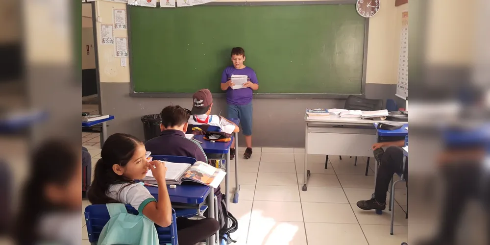 Estudantes podem compartilhar experiências e conhecimentos com os colegas
