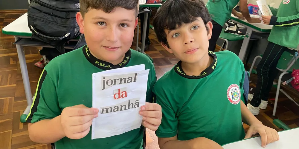 Representações do jornal do Grupo aRede tiveram toques 'autorais' dos educando