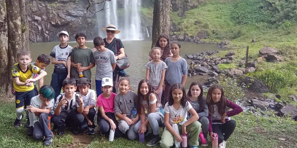 Momento foi único para alguns estudantes que não conheciam local