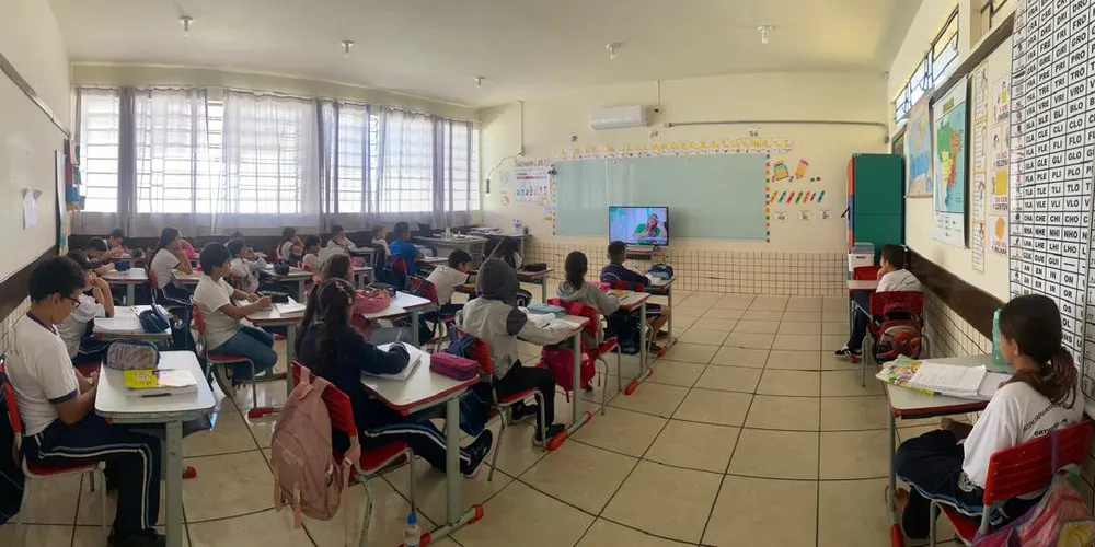 Classe pôde entender características fundamentais do assunto em sala